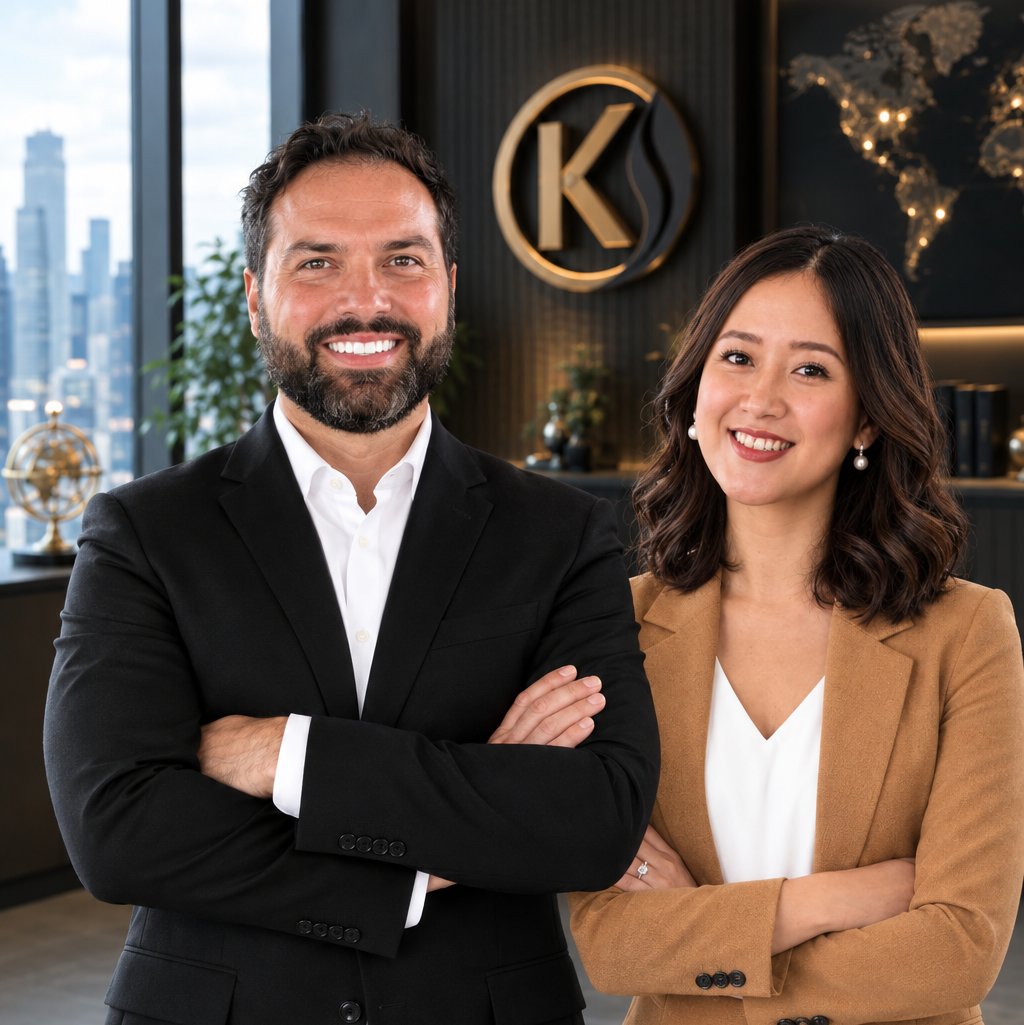 Erik and Aivonnie, Founders of Koffeeshot Consulting